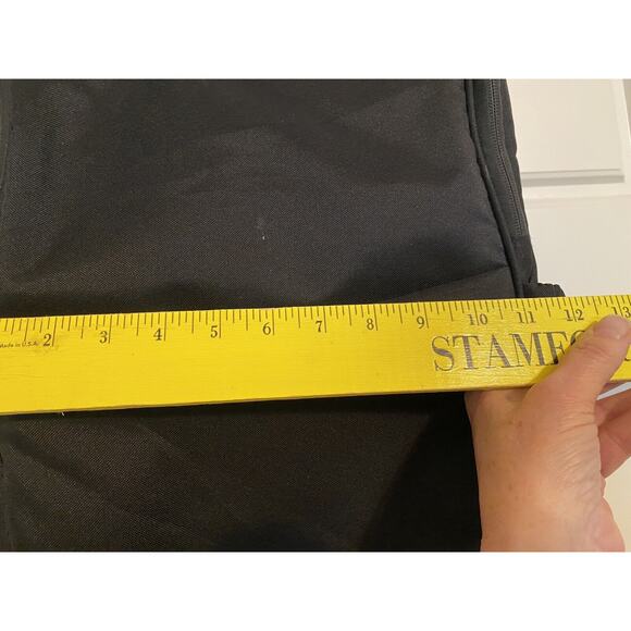 Maxtop Black Backpack Laptop Carrier Charging Port Needs Cord Fron Zip Pocket - Picture 9 of 12